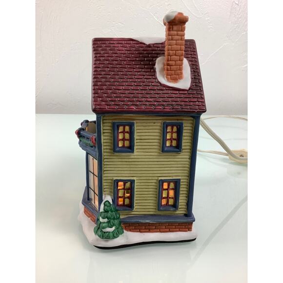 Vintage Trim A Home Post Office lighted Christmas Village EUC - Picture 5 of 12